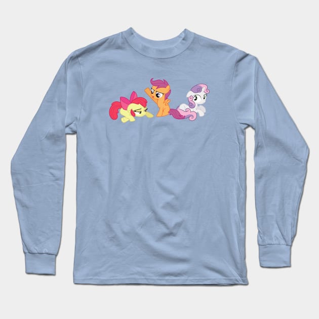 CMC on the ground Long Sleeve T-Shirt by CloudyGlow